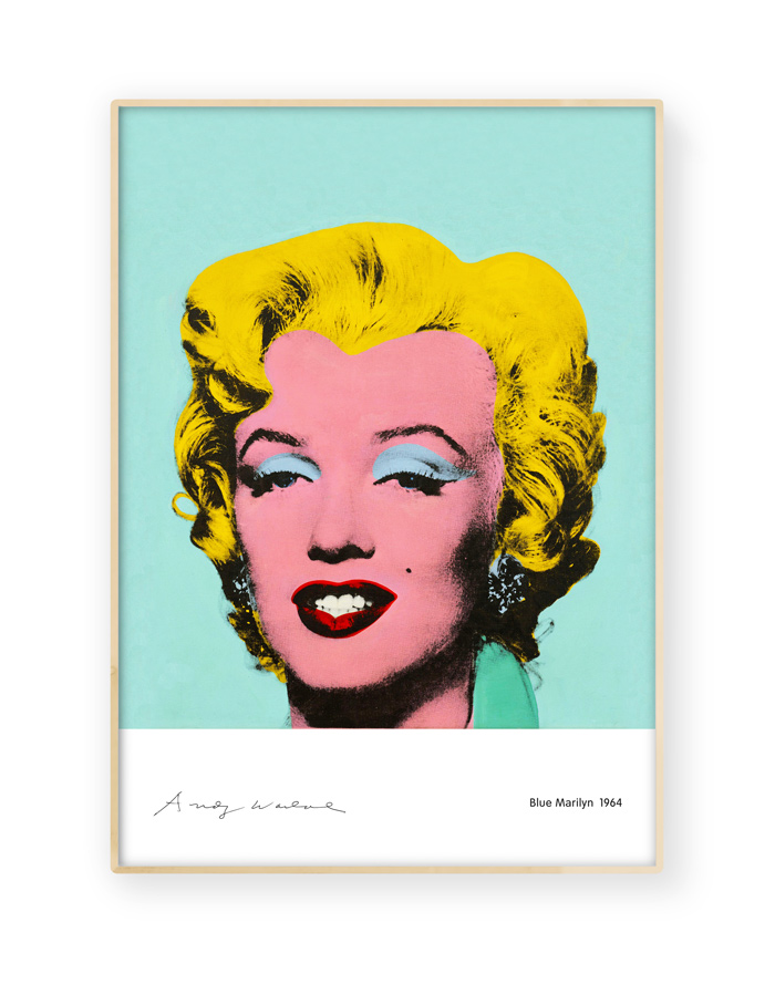 Marilyn Monroe, Andy Warhol poster print.
